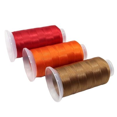스레드 직경 0.6mm 보호 칸파 테크스 90 V-92 흰색 UV 폴리에스터 스레드 4 온스 1 350 야드