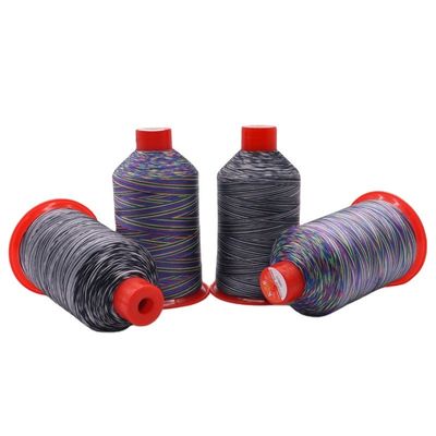 250g/roll 가죽 인솔에 맞춤형 네온 분홍색 폴리에스터 실