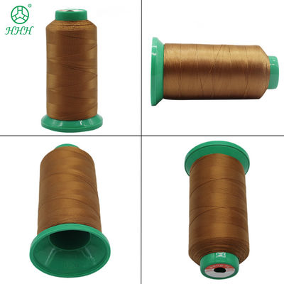 115G 무게 가죽 제작용 내구성 폴리에스터 꿰매기 실 직경 0.15-0.32mm