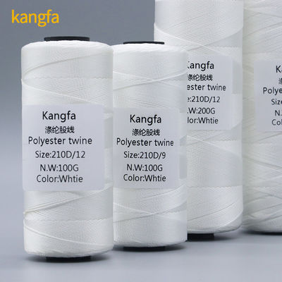 210d/12ply 100% 고강도 폴리에스터 실