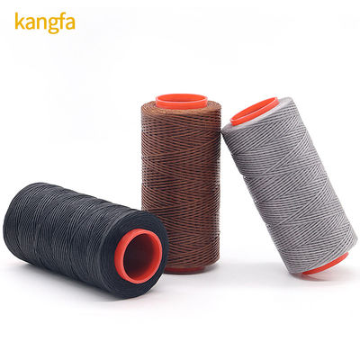 100g-400g 무게 넥타이 Wax Thread 0.8mm 평평한 Waxed Thread 가죽 200 미터