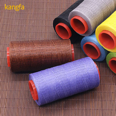 100g-400g 무게 넥타이 Wax Thread 0.8mm 평평한 Waxed Thread 가죽 200 미터