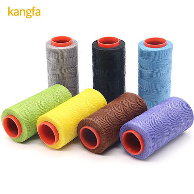 100g-400g 무게 넥타이 Wax Thread 0.8mm 평평한 Waxed Thread 가죽 200 미터