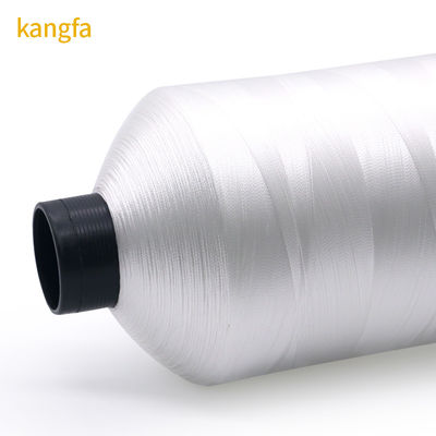 백색 폴리에스터 꿰매기 실 MERCERIZED 210d/3 쿼일팅 머신 1000g 210d/3