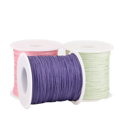 50G 100M/Spool 300M/Spool 중국 매크램 코드를 매듭하기 위한 다채로운 나일론 코드 실