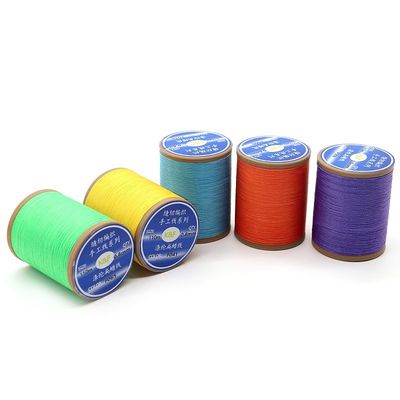 150D/16 수작업 가죽 꿰매는 Wax Thread 폴리에스터 엮은 로프 팔찌 장식