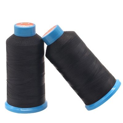 240 색상 4 온스 1 350 야드 Tex 90 V-92 흰색 UV 폴리에스터 실 0.45mm 장수