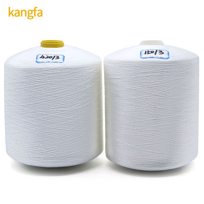 원시 하얀 150D/3 Tex45 TKT60 폴리에스터 꿰매기 실