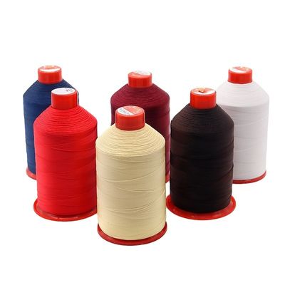 100g/spool 250g/cone 고강도 결합 된 폴리에스테르 꿰매기 실 Tex 45 Tex 70 Tex 90
