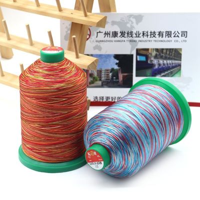 롤당 400g 2mm 엮은 실 420D/16 비  Waxed 폴리에스터 실 신발 꿰매기