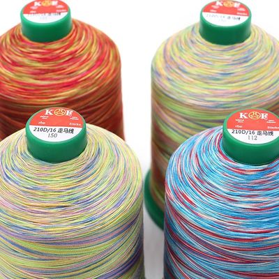롤당 400g 2mm 엮은 실 420D/16 비  Waxed 폴리에스터 실 신발 꿰매기