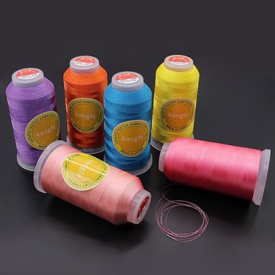 120D/2 가닥 수 720 색상 4000 야드 폴리에스테르 embroidery 실