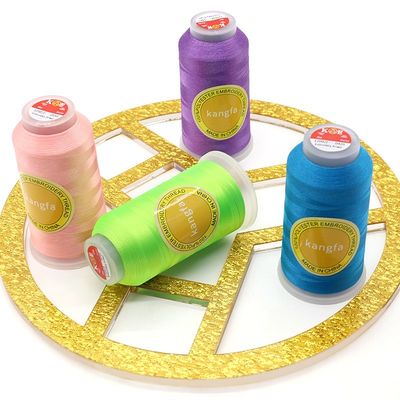 120D/2 가닥 수 720 색상 4000 야드 폴리에스테르 embroidery 실