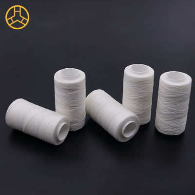 100% 폴리에스터 평평 록스 스레드 칸파 방수 0.8mm 1mm 폴리에스터 가죽 50m