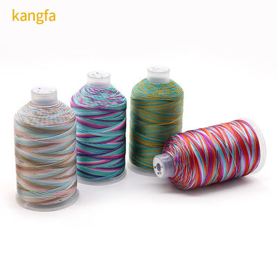 15PLY 250g 40 컬러 다색 넥타이 폴리에스터 가닥 직물 공예품 장식