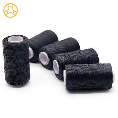 칸파 50M / 롤 0.8mm 평평한 바삭 가닥 가죽 공예 신발 가방 벨트 보호 엮기