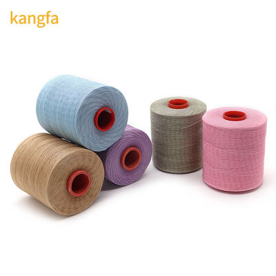 210D/16 폴리에스테르 꿰매기 실 수작업 가죽  Waxed Thread 0.8mm 1mm 240 색상