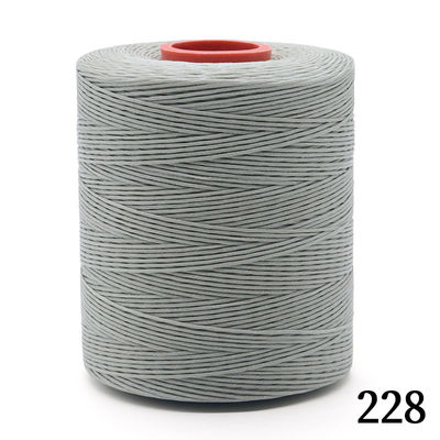 210D/16 폴리에스테르 꿰매기 실 수작업 가죽  Waxed Thread 0.8mm 1mm 240 색상