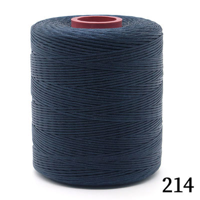 410G 칸파 0.8mm 평평 Wachs Thread 210D/16 가닥 카운트에서 손으로 만든 가죽 꿰매기