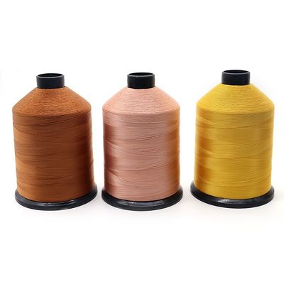 450g 고강도 Tex135 420D/3 고강도 폴리에스터 가죽 꿰매기 실