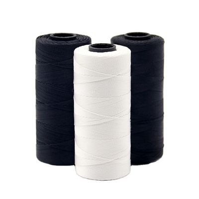 210d/12ply 나일론 직물 크로켓 투명 하일로 나일론 가죽 및 가트를 바느질하기 위해