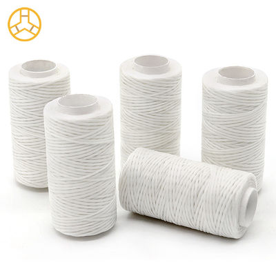 100% 폴리에스테르 50m 210D/16 손으로 꿰힌 가죽 평평한 Wax Thread 카튼 54*28.5*25cm