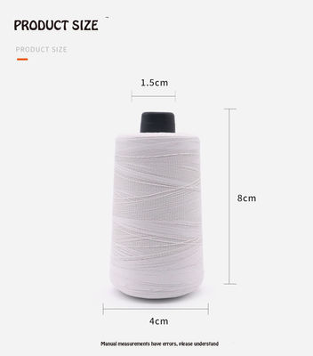 패턴 원시 흰색 20/3 목재 실 가시화 된 나비 비행 실 500g/코너