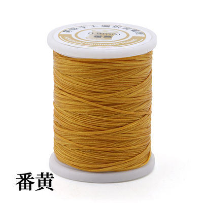 폴리에스테르/ 백스 0.8mm 평면 가닥 가죽 꿰매기 150D 210D 무료 화물 없이