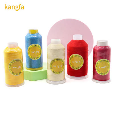 5000 야드 폴리에스터 embroidery Thread in Dyeed Color 크로스 스티치 프로젝트에 적합합니다