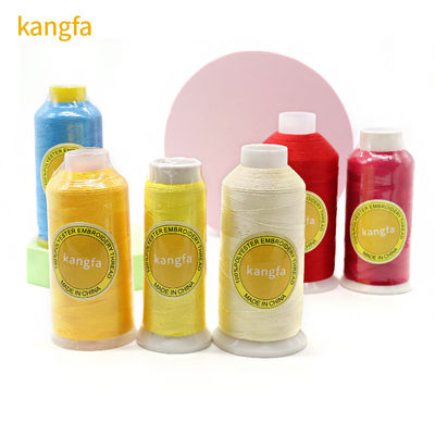 5000 야드 폴리에스터 embroidery Thread in Dyeed Color 크로스 스티치 프로젝트에 적합합니다