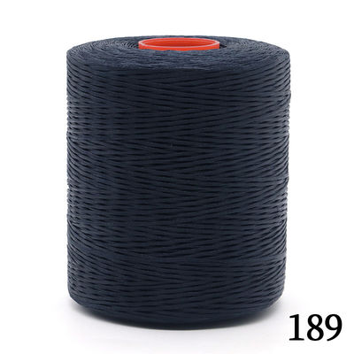공급 300D/16 가죽 꿰매기 위한 평평한 Wax Thread 폴리에스터 Wax Bonded Braided Thread