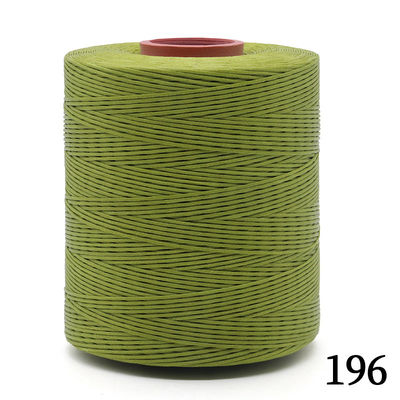 공급 300D/16 가죽 꿰매기 위한 평평한 Wax Thread 폴리에스터 Wax Bonded Braided Thread