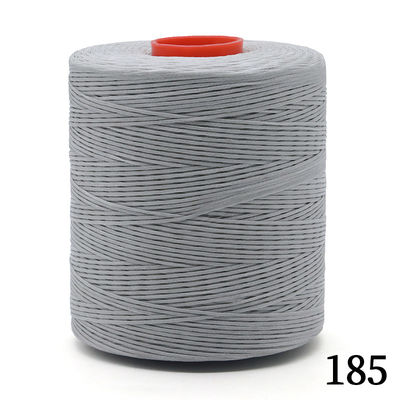 공급 300D/16 가죽 꿰매기 위한 평평한 Wax Thread 폴리에스터 Wax Bonded Braided Thread