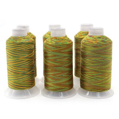 T45 맞춤형 다채색 150D/3 250g 고강도 폴리에스터 결합 스레드 UV 보호