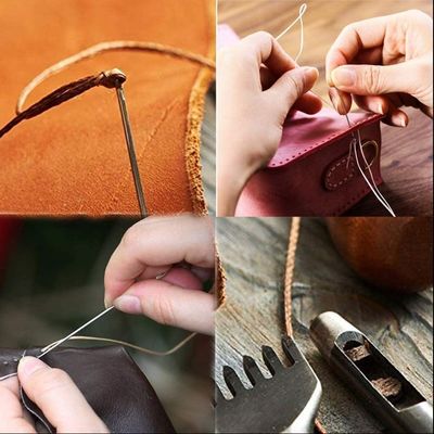 공급 300D/16 가죽 꿰매기 위한 평평한 Wax Thread 폴리에스터 Wax Bonded Braided Thread