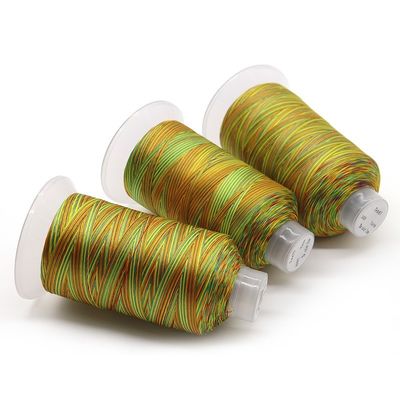 T45 맞춤형 다채색 150D/3 250g 고강도 폴리에스터 결합 스레드 UV 보호