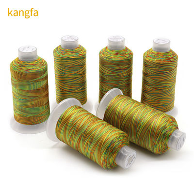 고강도 250g 폴리에스터 결합 실 150D/3 Tex45 다채색