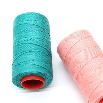 바삭 커버 스레드 손 꿰매기 스레드 손 꿰매기 가죽 0.45mm OEM ODM Accpet