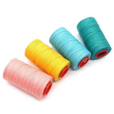 바삭 커버 스레드 손 꿰매기 스레드 손 꿰매기 가죽 0.45mm OEM ODM Accpet