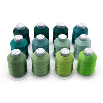 신발용 맞춤형 210d/3 250d/3 300d/3 420d/3 630d/3 결합 된 폴리에스터 꿰매기 실
