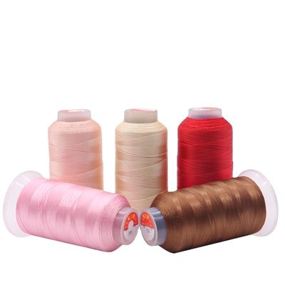 신발용 맞춤형 210d/3 250d/3 300d/3 420d/3 630d/3 결합 된 폴리에스터 꿰매기 실