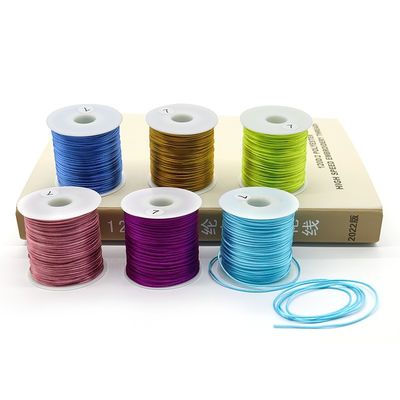 1.0mm 나일론 실 16 플라이 쥐 꼬리 로프 엮인 중국 넥타이 팔찌 공예