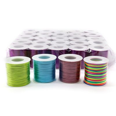 1.0mm 나일론 실 16 플라이 쥐 꼬리 로프 엮인 중국 넥타이 팔찌 공예