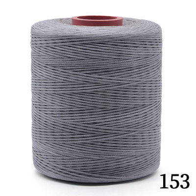 210D/1*16 폴리에스터 필라멘트 리본 Wax 스레드 가죽 제품 제조에 최고의 선택