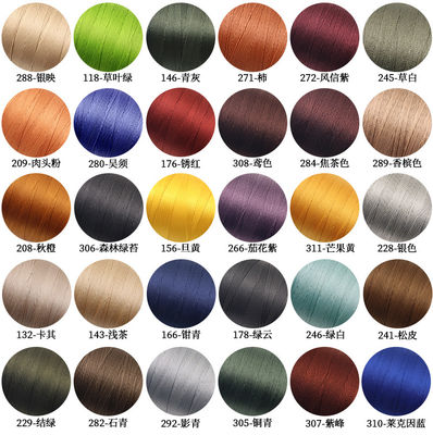 30g 원 롤 둥근 Wax Thread DIY 핸드메이드 0.65MM 가죽 바느질 폴리에스터 Thread
