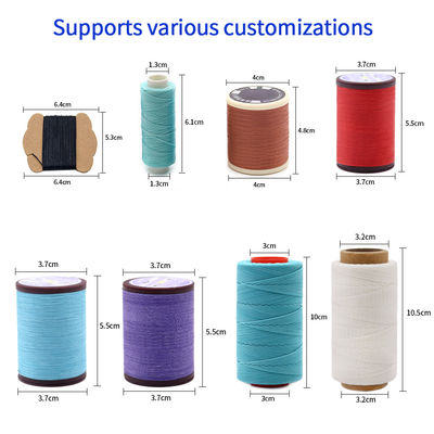 30g 원 롤 둥근 Wax Thread DIY 핸드메이드 0.65MM 가죽 바느질 폴리에스터 Thread