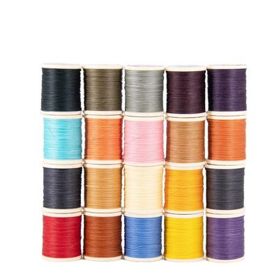 30g 원 롤 둥근 Wax Thread DIY 핸드메이드 0.65MM 가죽 바느질 폴리에스터 Thread