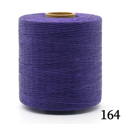 0.8mm 평평한 Waxed Thread 가죽 꿰매기 및 도판 프로젝트의 높은 견고성