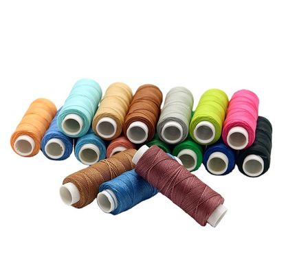 화학 저항력 있는 손 넥타이 가죽 제조용 0.35MM 폴리에스테르 바삭 가닥