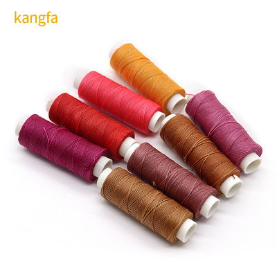화학 저항력 있는 손 넥타이 가죽 제조용 0.35MM 폴리에스테르 바삭 가닥